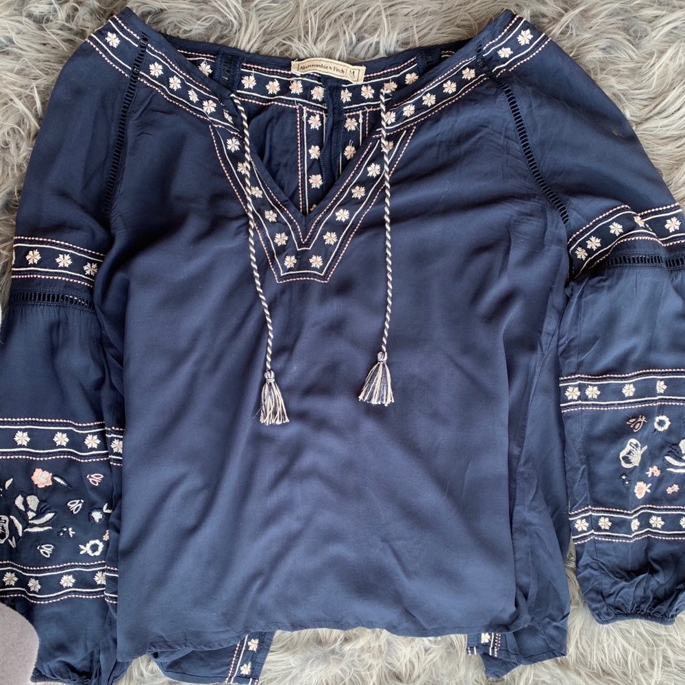 Gently Worn Abercrombie & Fitch Boho Blouse